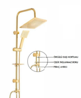 ENG ROBOT DUŞ SETİ LÜX (GOLD)